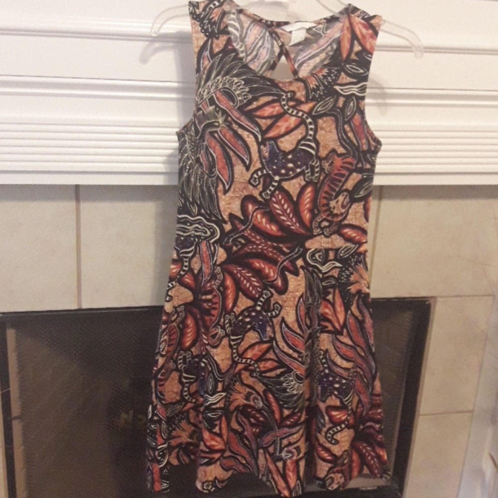 Tribal Print H&M Dress Size Small